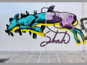 Sbah mural - Blanquita / Linares, Jaén, Spain (2023)